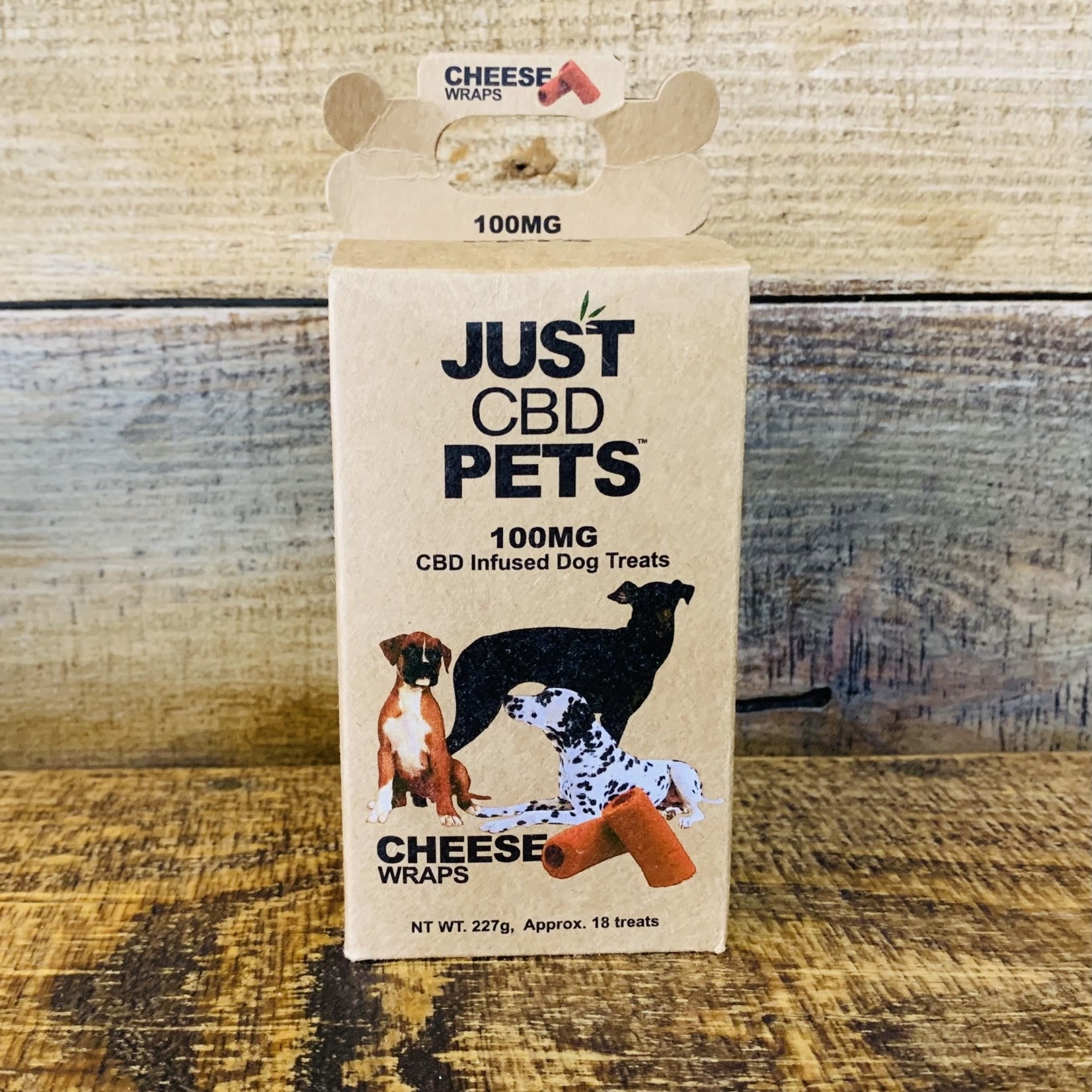 Just CBD Dog Treats - Cheese