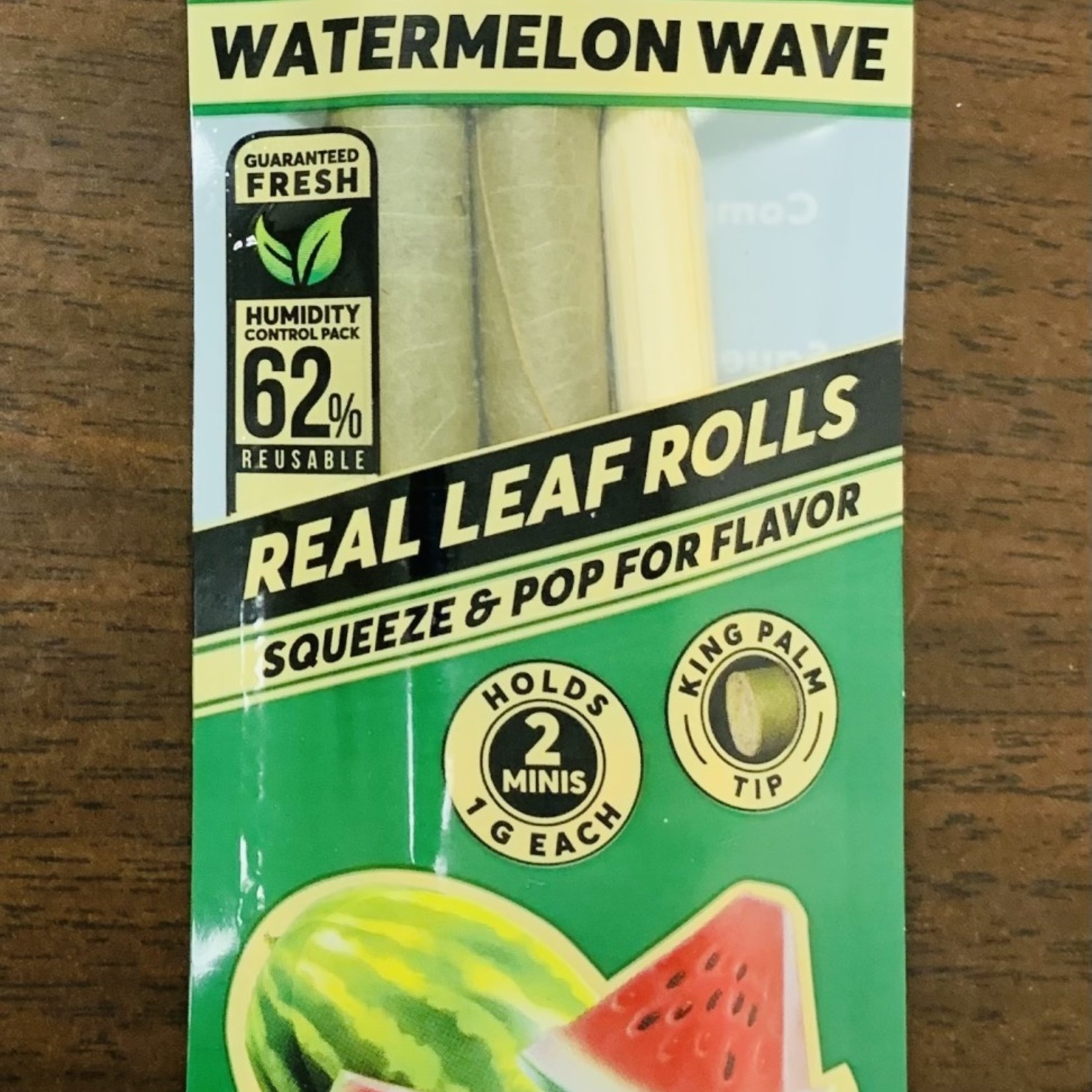 King Palm Watermelon Leaf Wraps Nuts and Buds