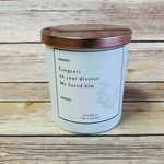 Soy Candle-Congrats on Your Divorse