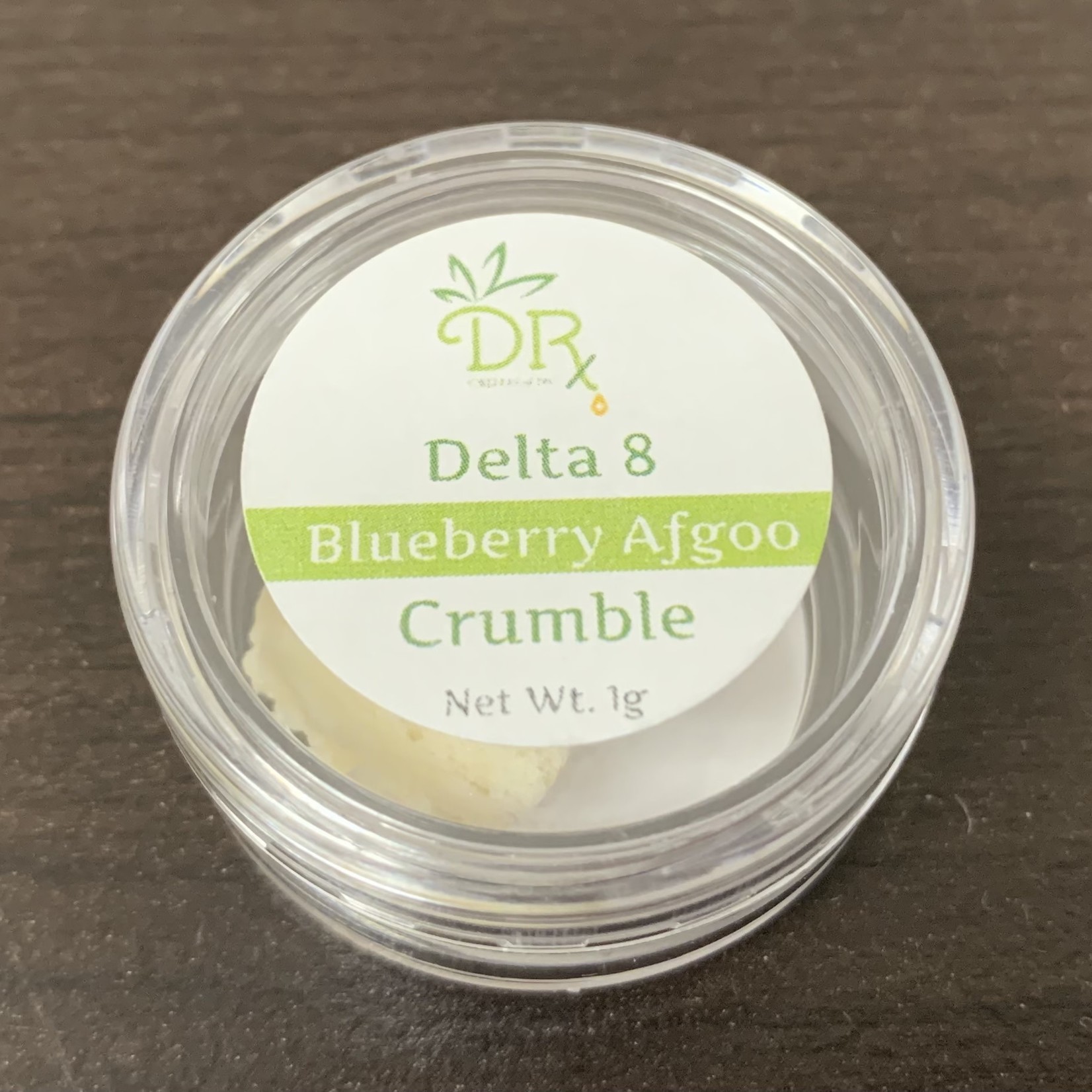DRx Delta 8 Crumble Blueberry Afgoo