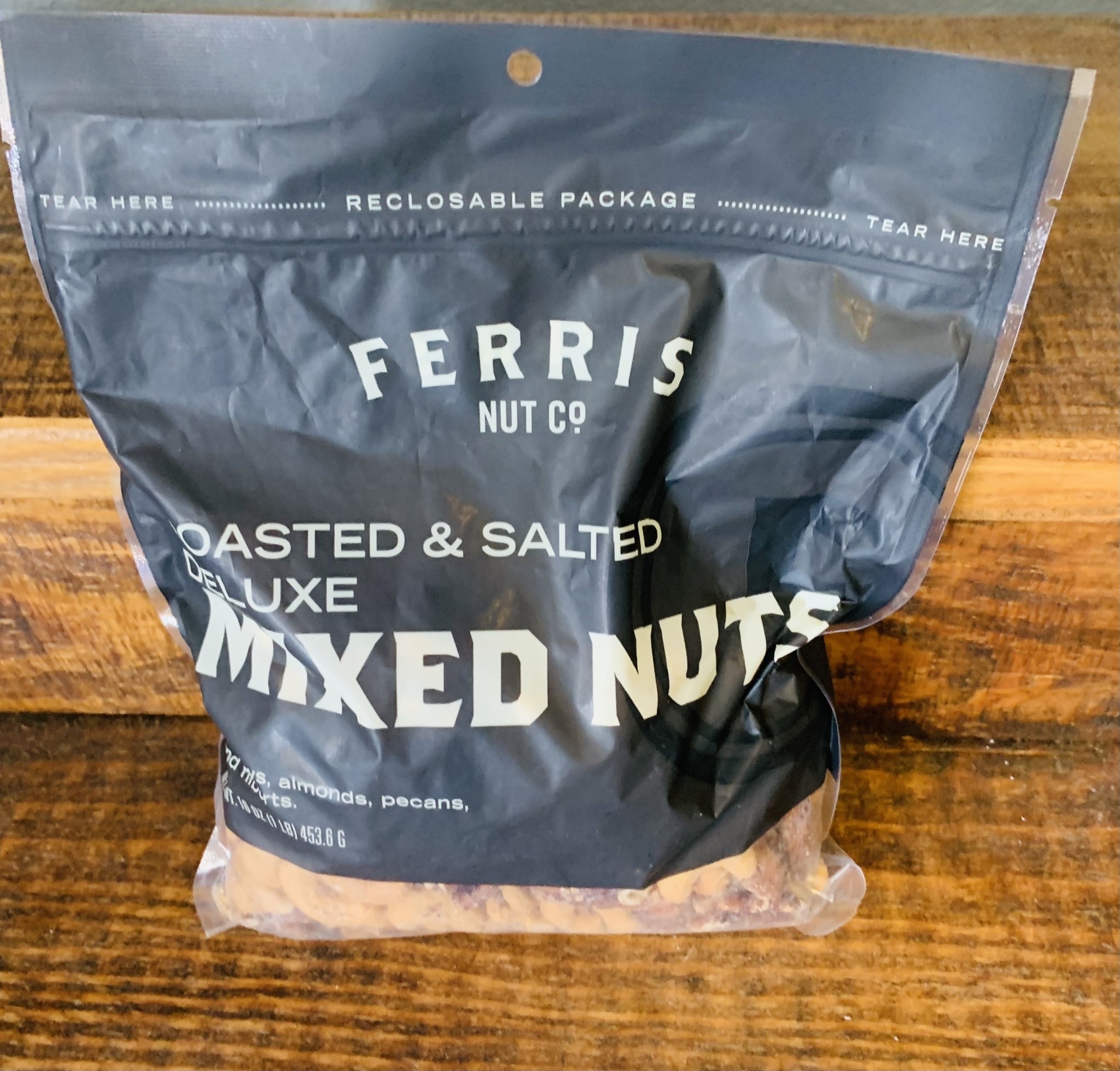 Deluxe Mixed Nuts (Roasted Salted) 16 oz. Nuts and Buds