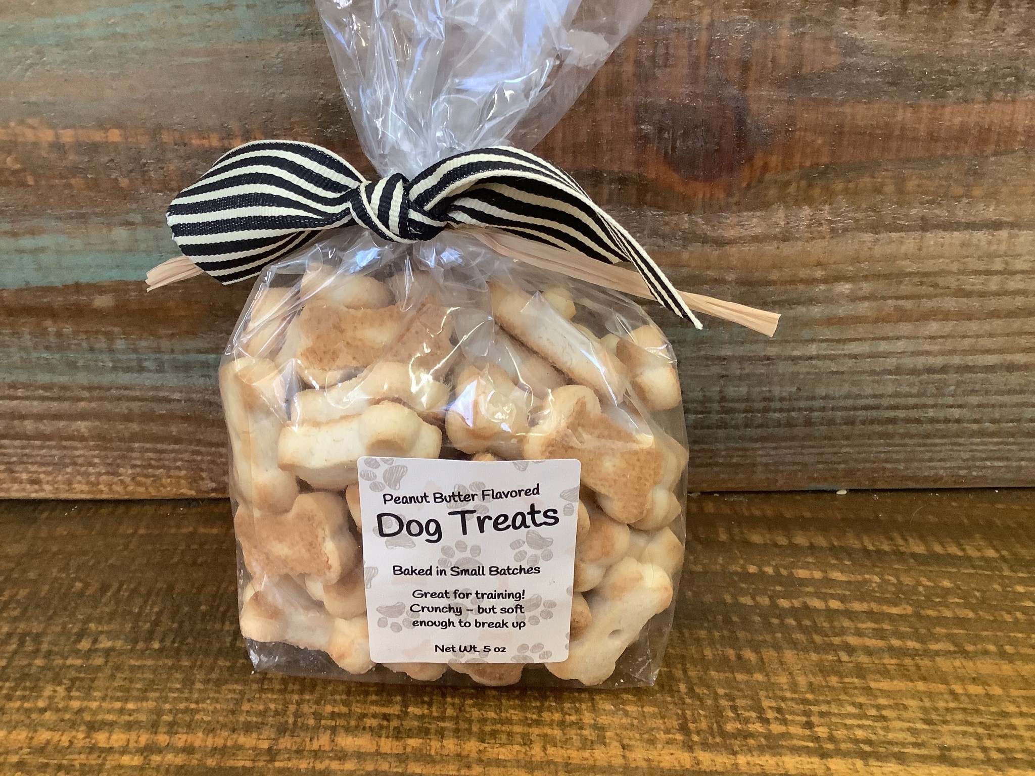Dog Biscuit Peanut Butter Nuts and Buds