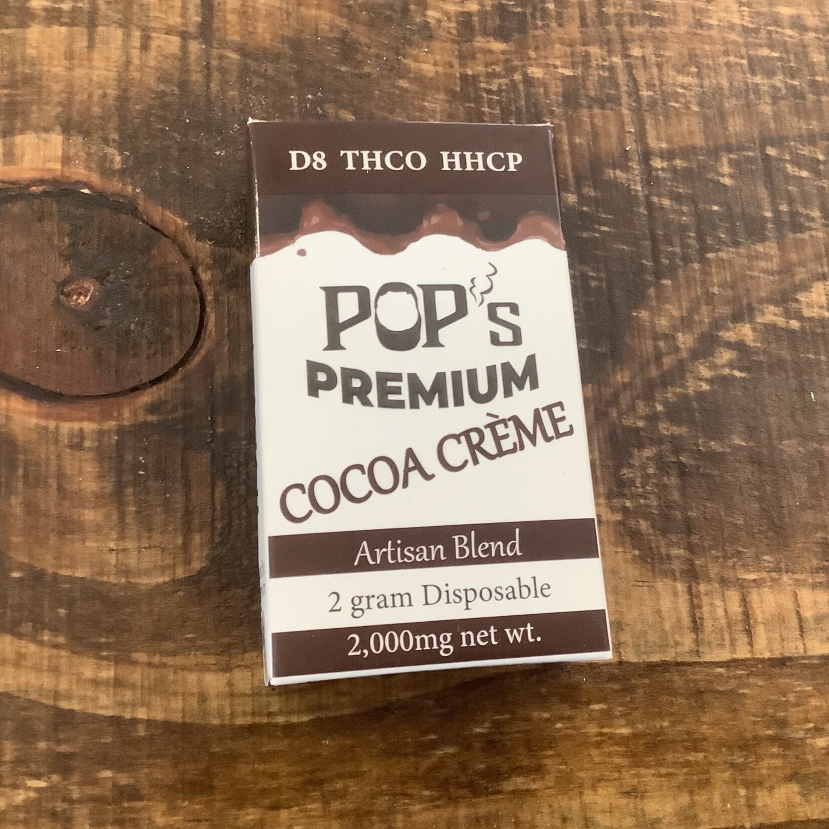 POP’s Premium D8 cart (Cocoa Crème - Indica) 2g