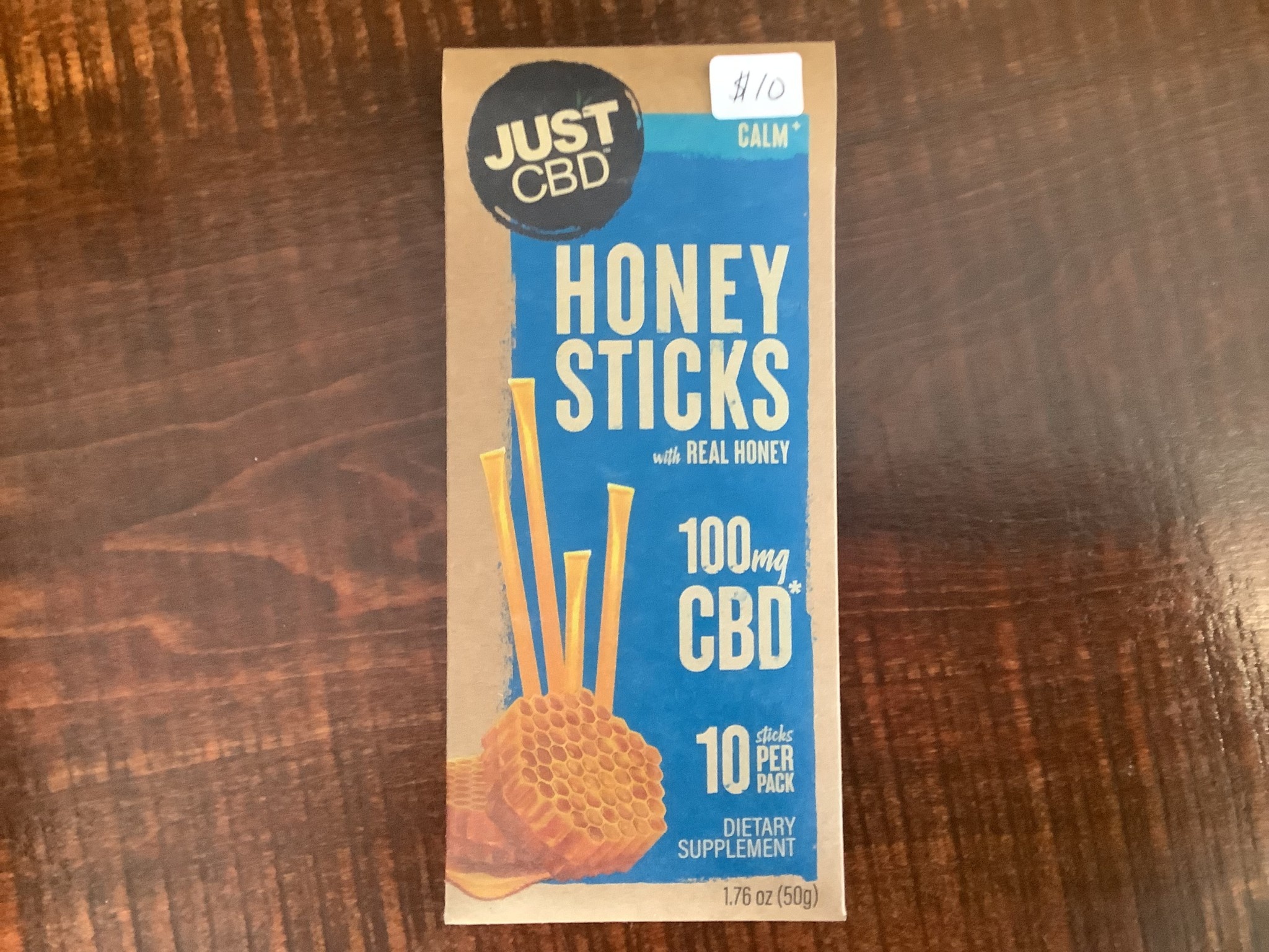 CBD Infused Honey Sticks pack of 10 Nuts and Buds