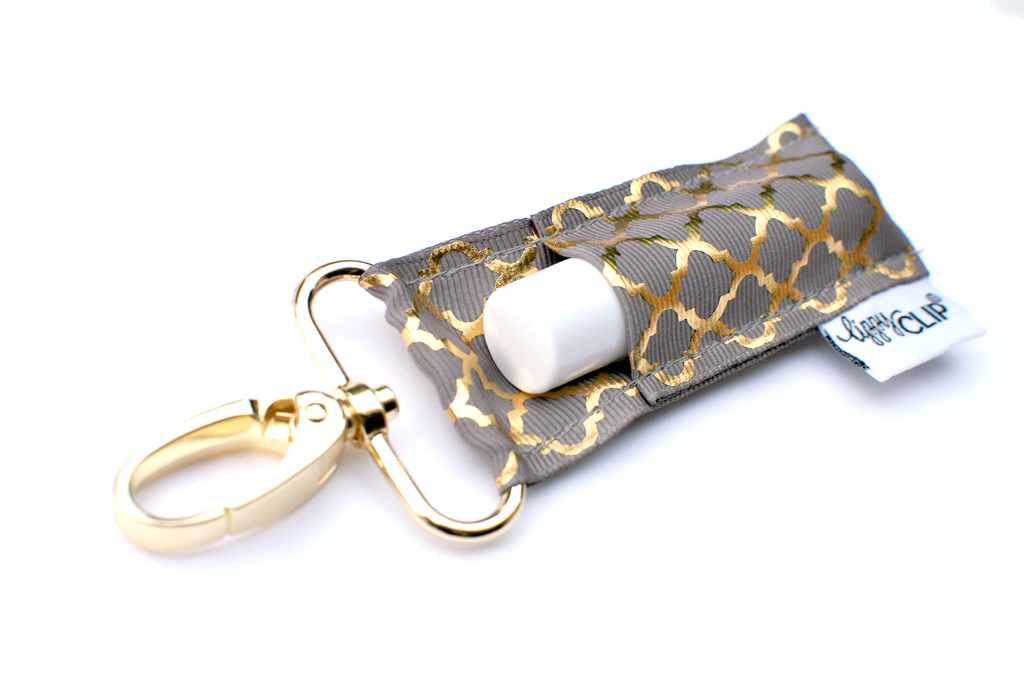 LippyClip CG Quatrefoil lip balm holder