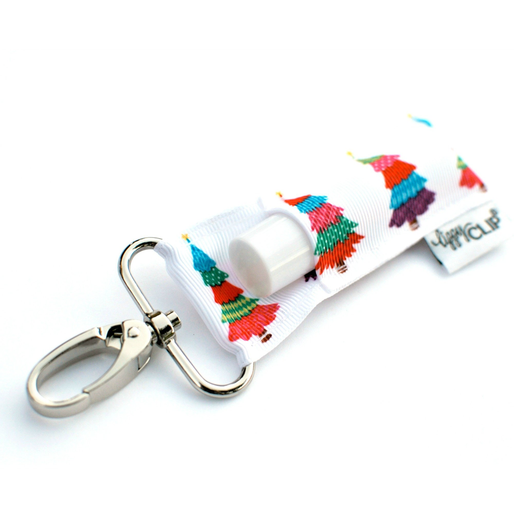 LippyClip Chic Christmas tree lip balm holder