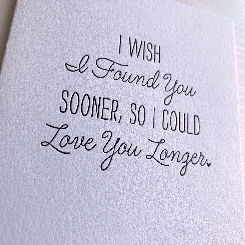 DeLuce Design Anniversary Love card