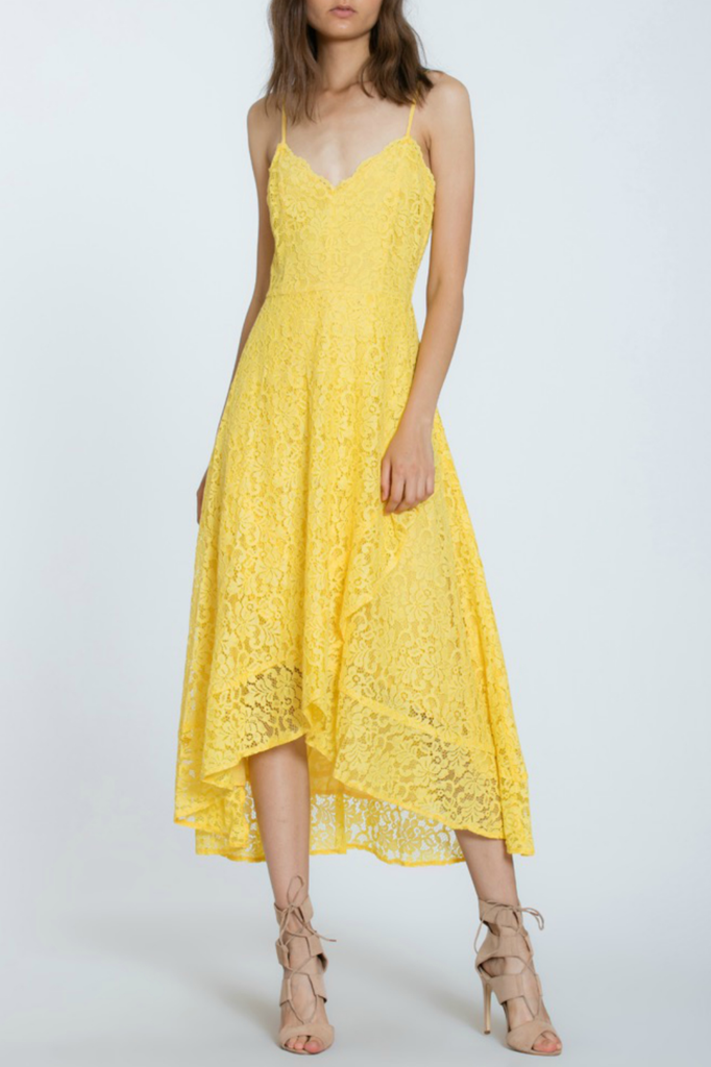The Room Label Lace Overlay Midi dress, sale item, Was $82