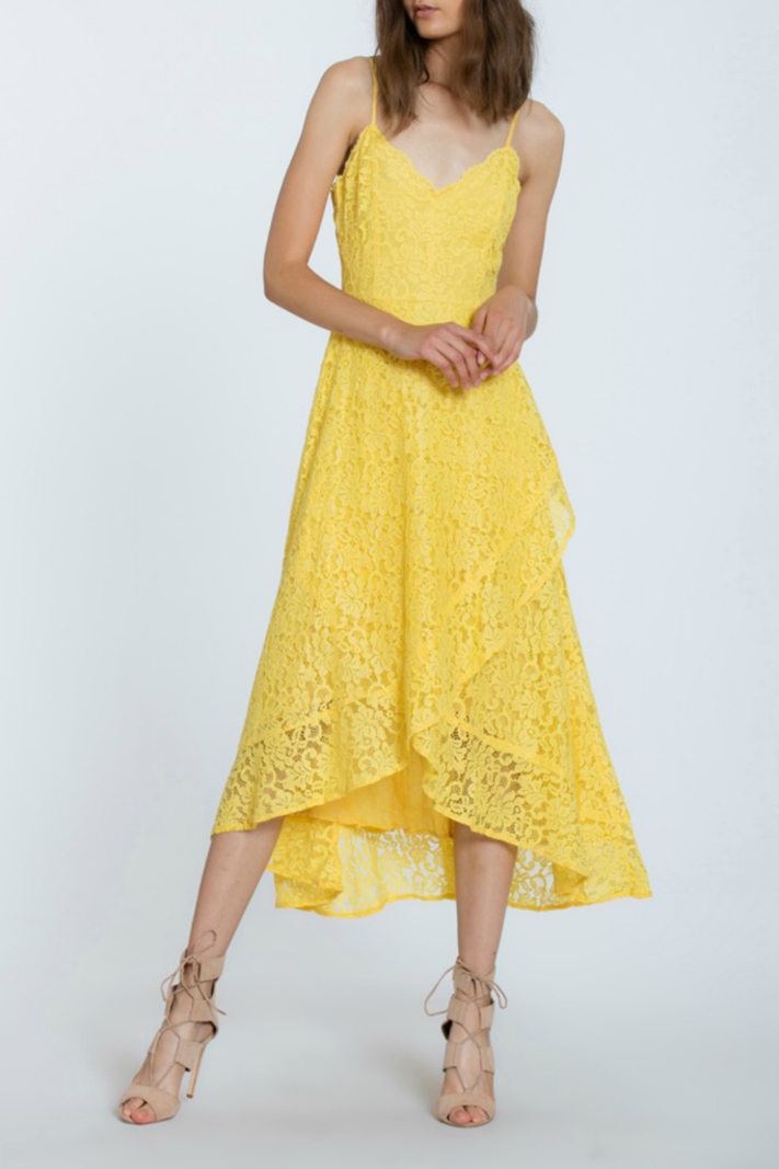 The Room Label Lace Overlay Midi dress, sale item, Was $82