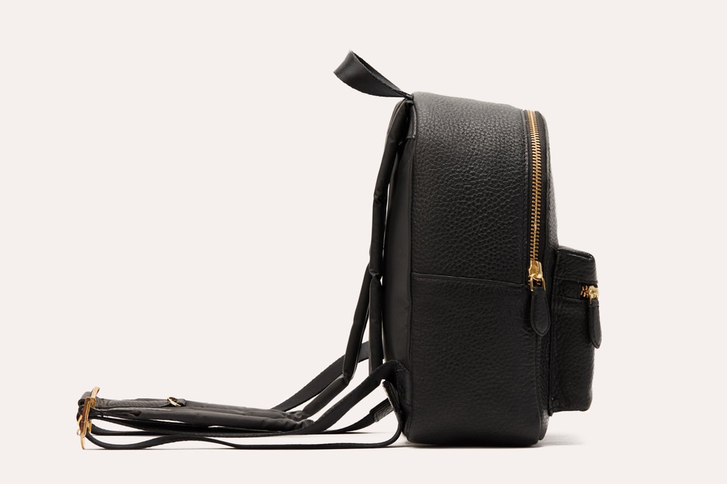Kiko Leather Small Backpack