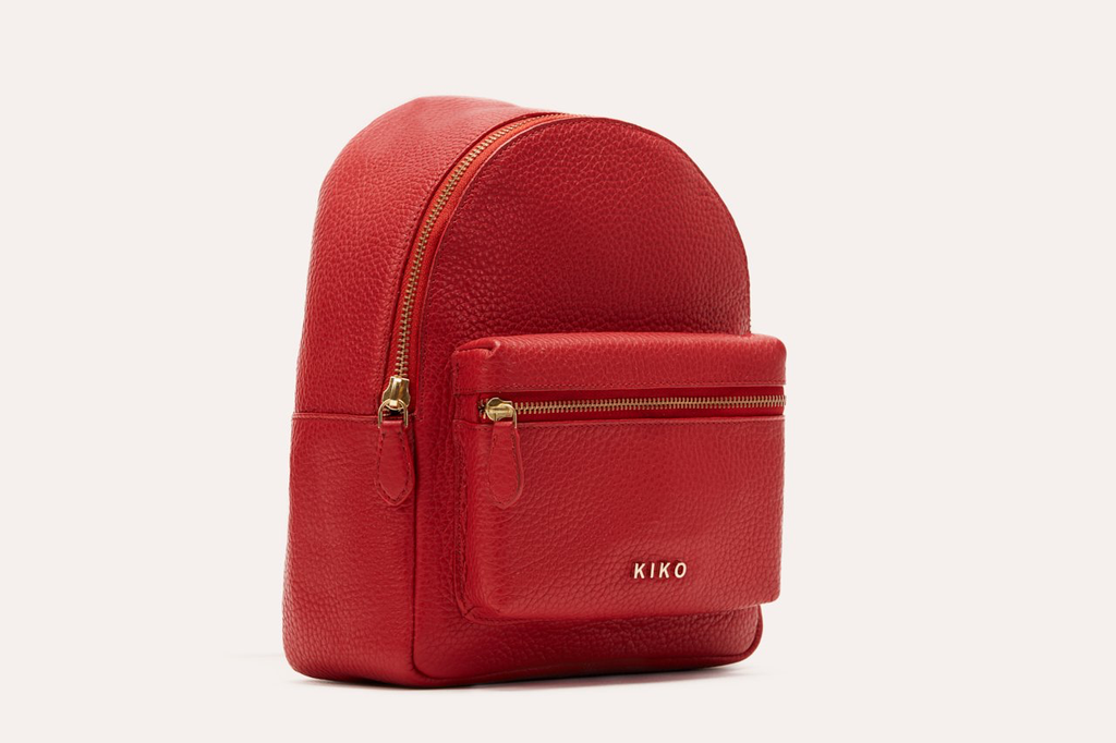 Kiko Leather Small Backpack