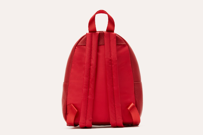 Kiko Leather Small Backpack