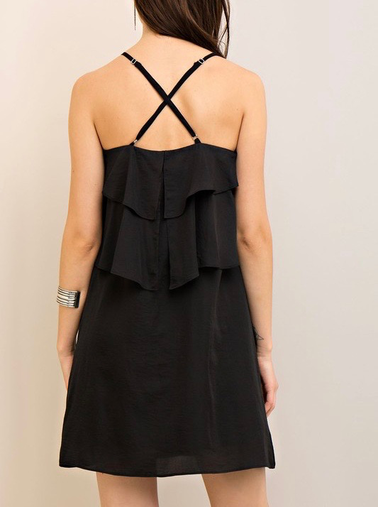 Entro Ruffle Shift Dress, sale item, Was $52