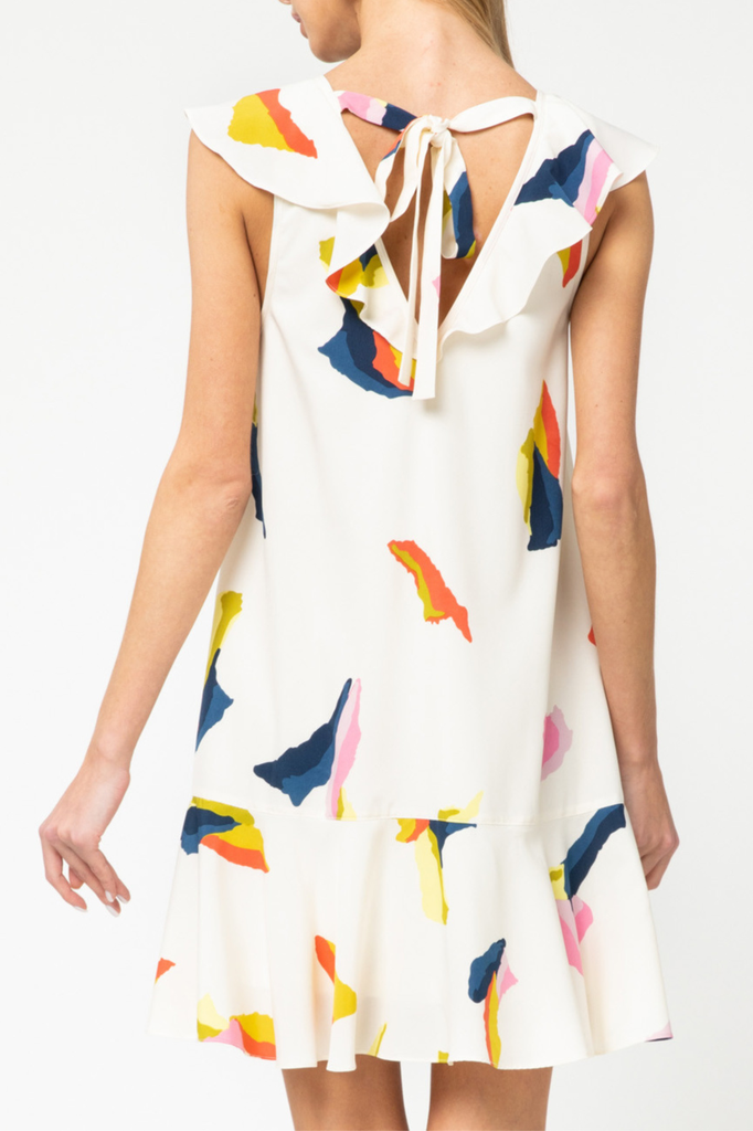 Entro Ruffle Detail Dress