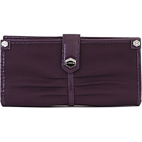 Lodis Lodis Pia Patent Clutch Aubergine