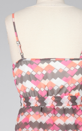 Tulle Tulle Midi Length Spaghetti Strap Dress with Cross Front, sale item, Was $73