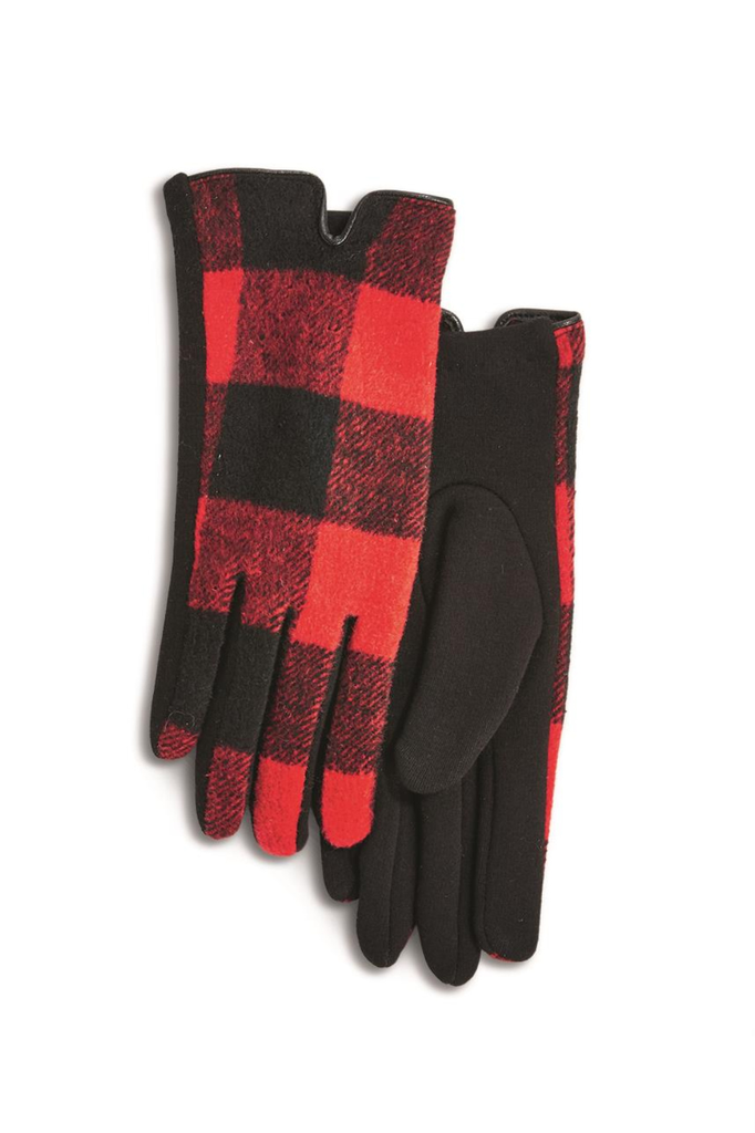 Two's Buffalo Plaid Gloves