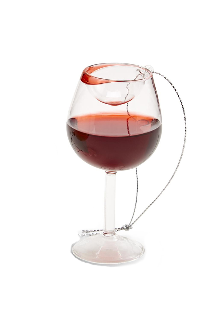 Two's Mini Wine glass ornament