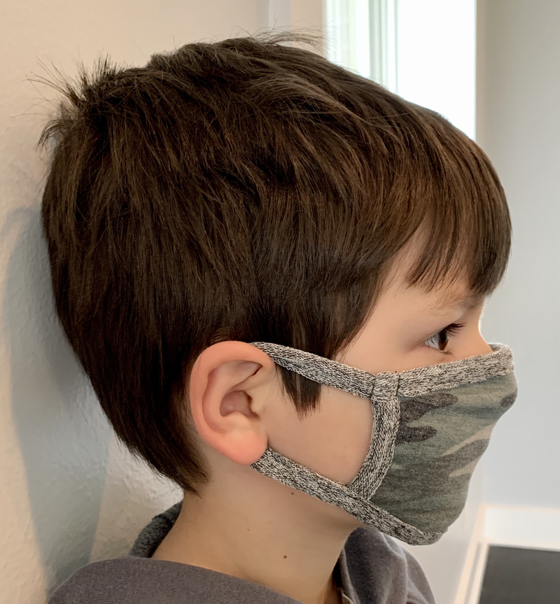 Coin 1804 Kids Basic Camo Mask