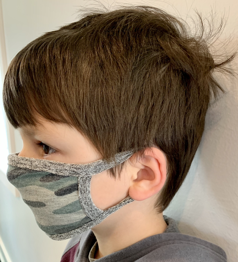 Coin 1804 Kids Basic Camo Mask