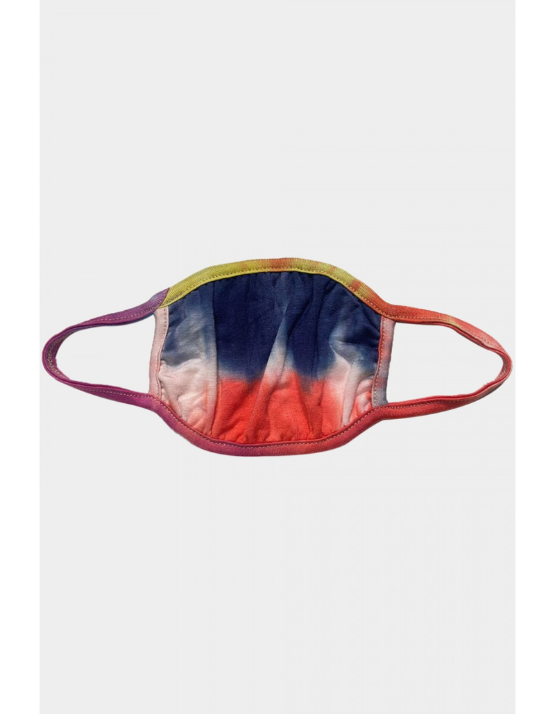 Coin 1804 Kids rainbow tie dye mask