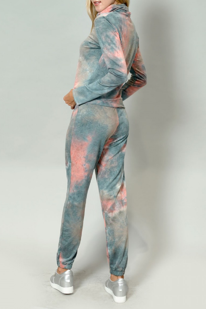 Coin 1804 Long Sleeve Gaiter Tie Dye