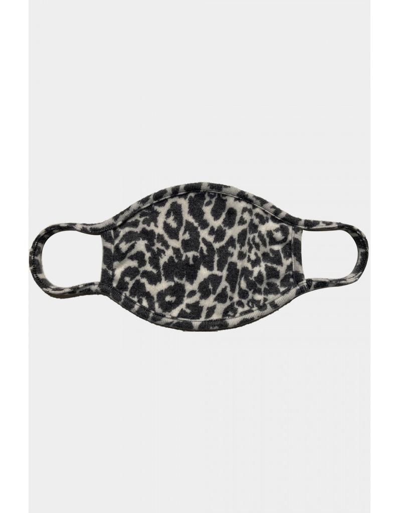 Coin 1804 Cozy Mask Animal Print White