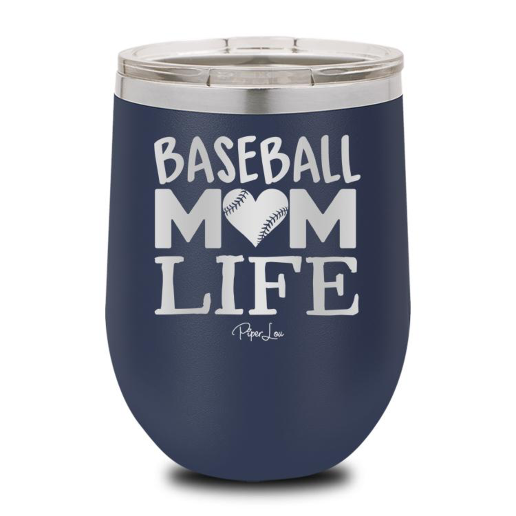 Piper Lou Baseball Mom Wine Cup, sale item, Was $29.99