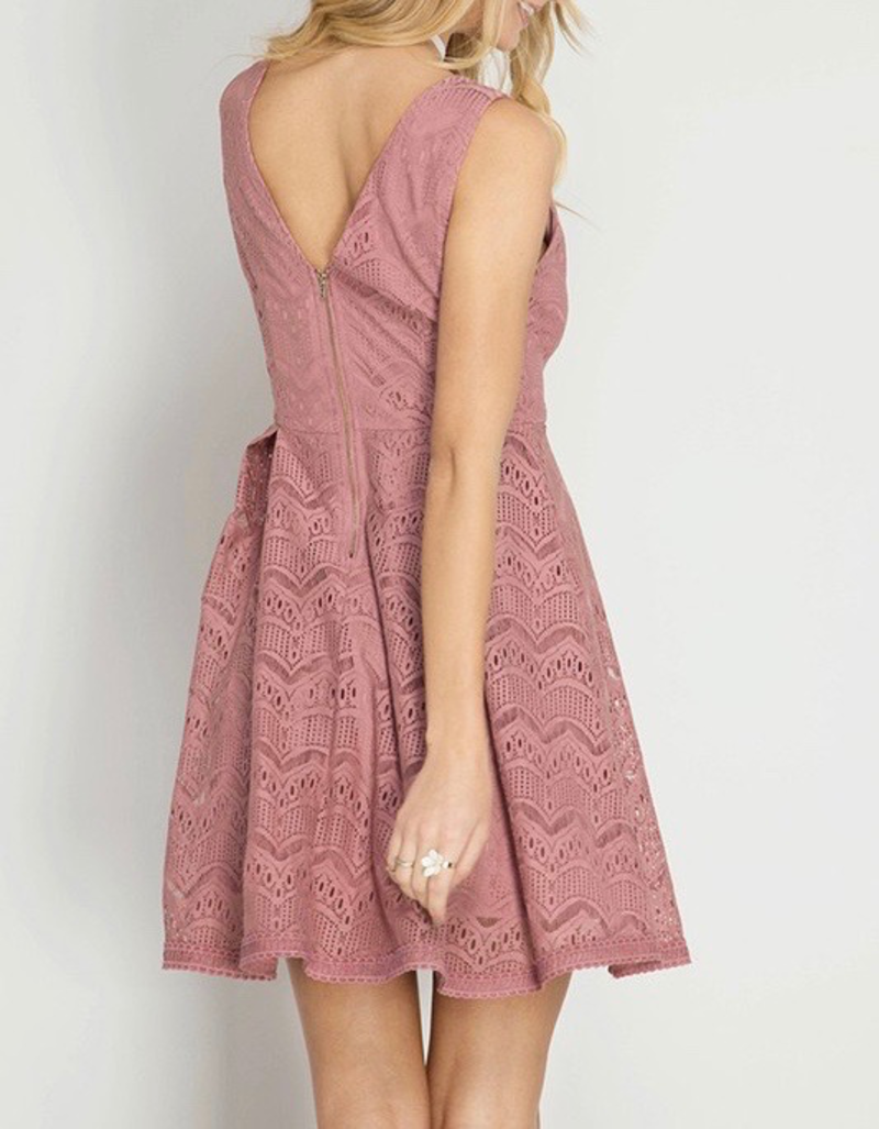 She & Sky Sleeveless Fit and Flare Dress, sale item, Was $54