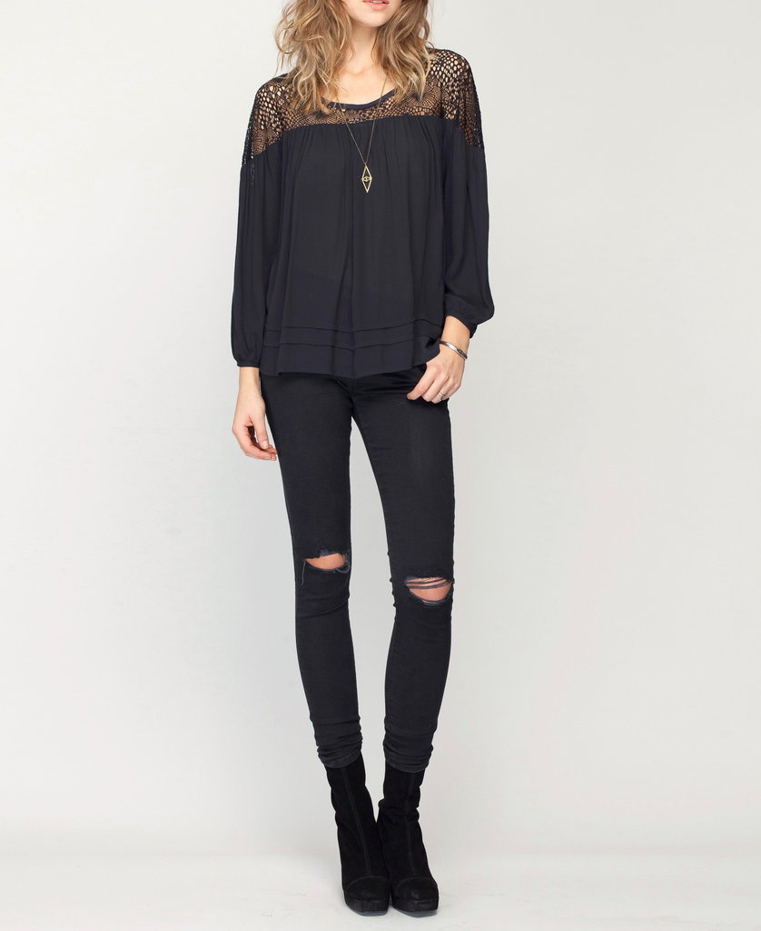 Gentle Fawn Gentle Fawn Ruffle Hem Top