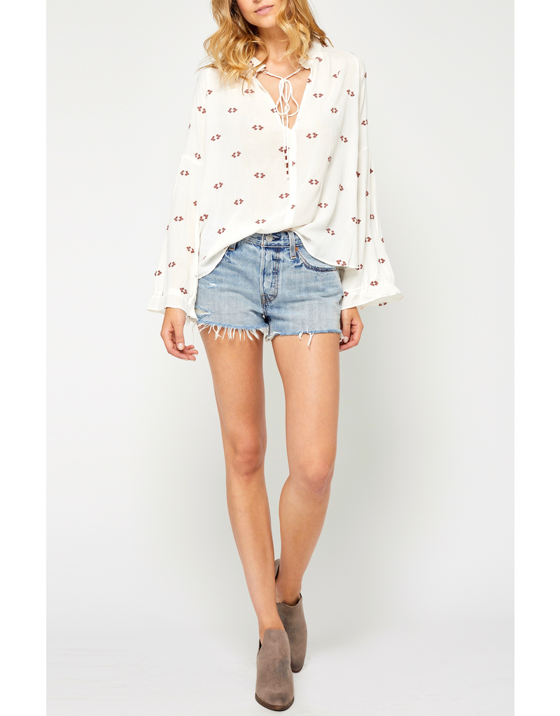 Gentle Fawn Bell Sleeve Blouse