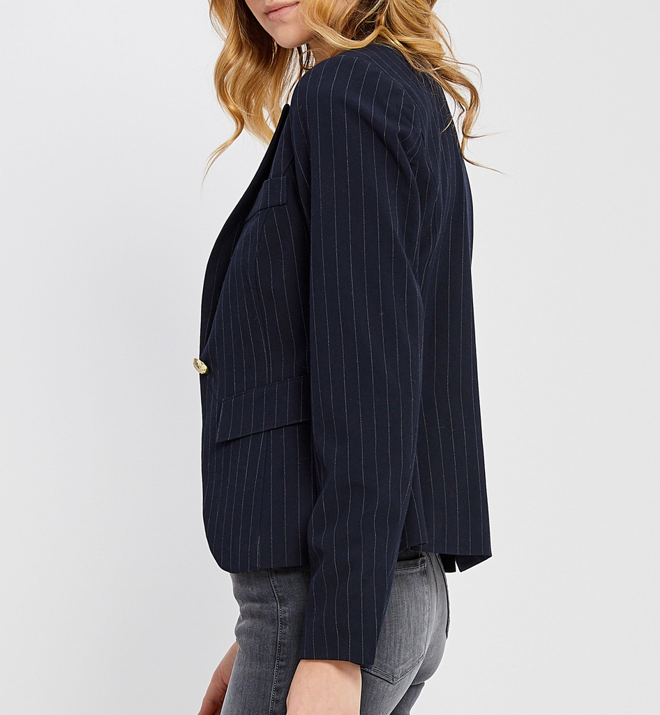 Gentle Fawn Striped Blazer