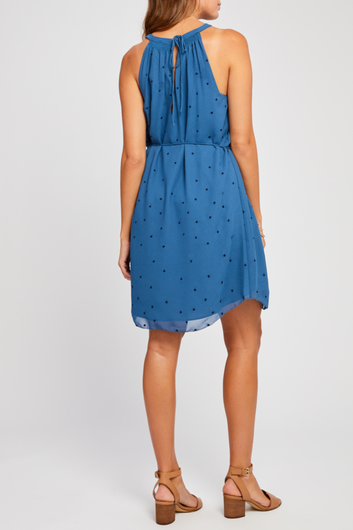 Gentle Fawn Flowy High Neck Dress