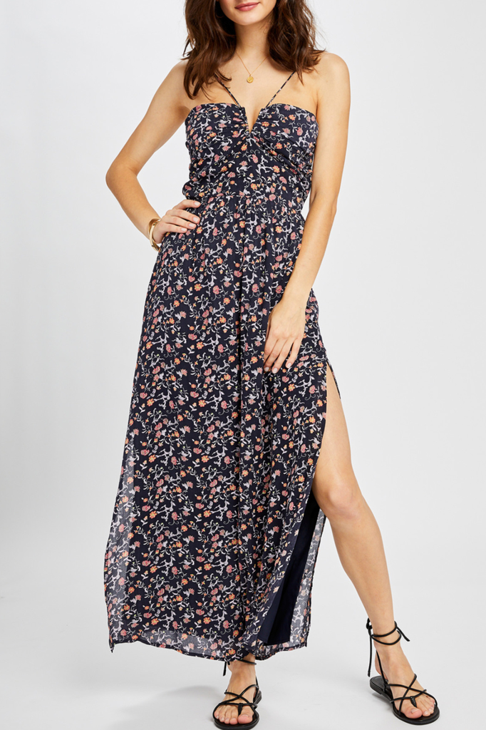 Gentle Fawn Floral Maxi Dress