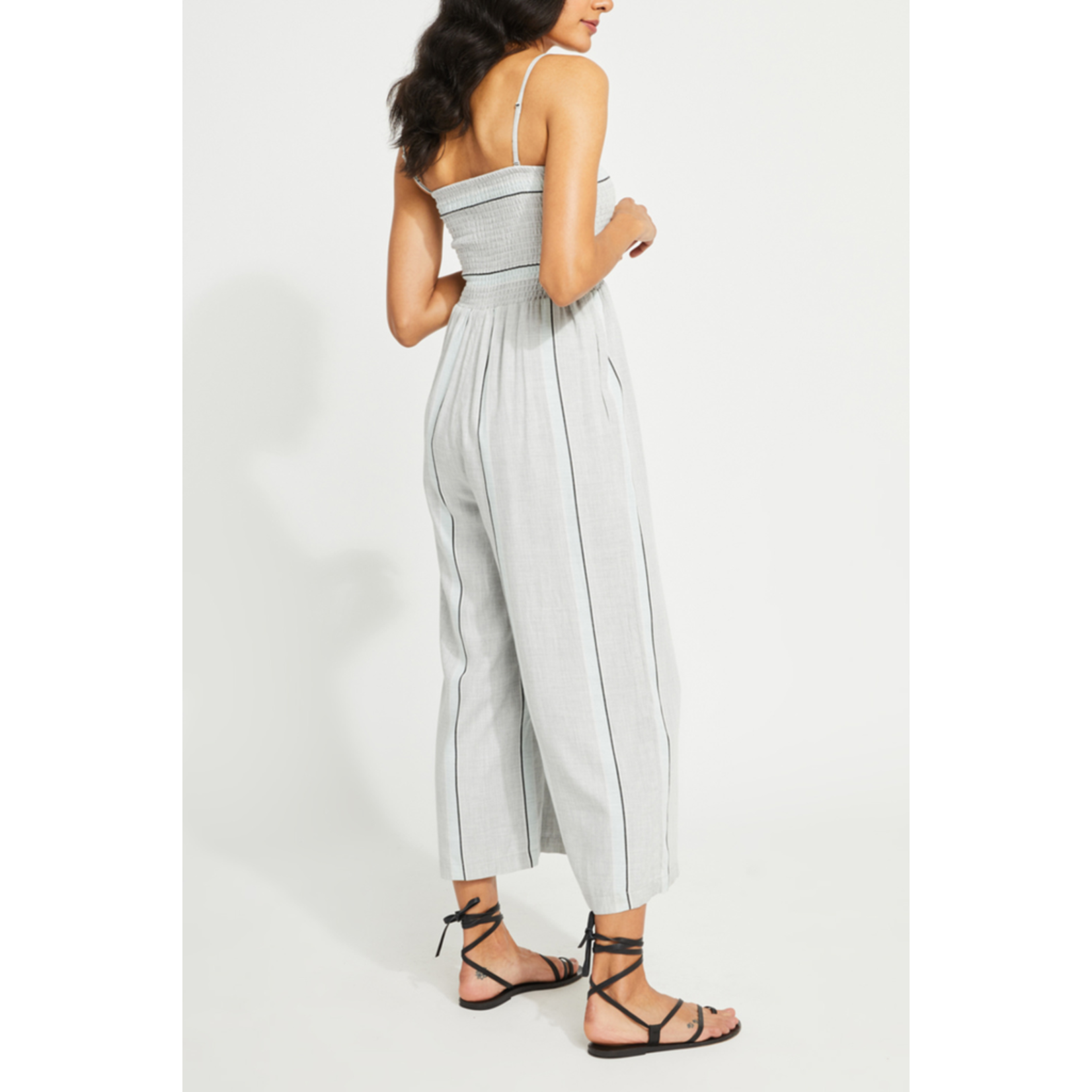 Gentle Fawn Striped smocked jumpsuit