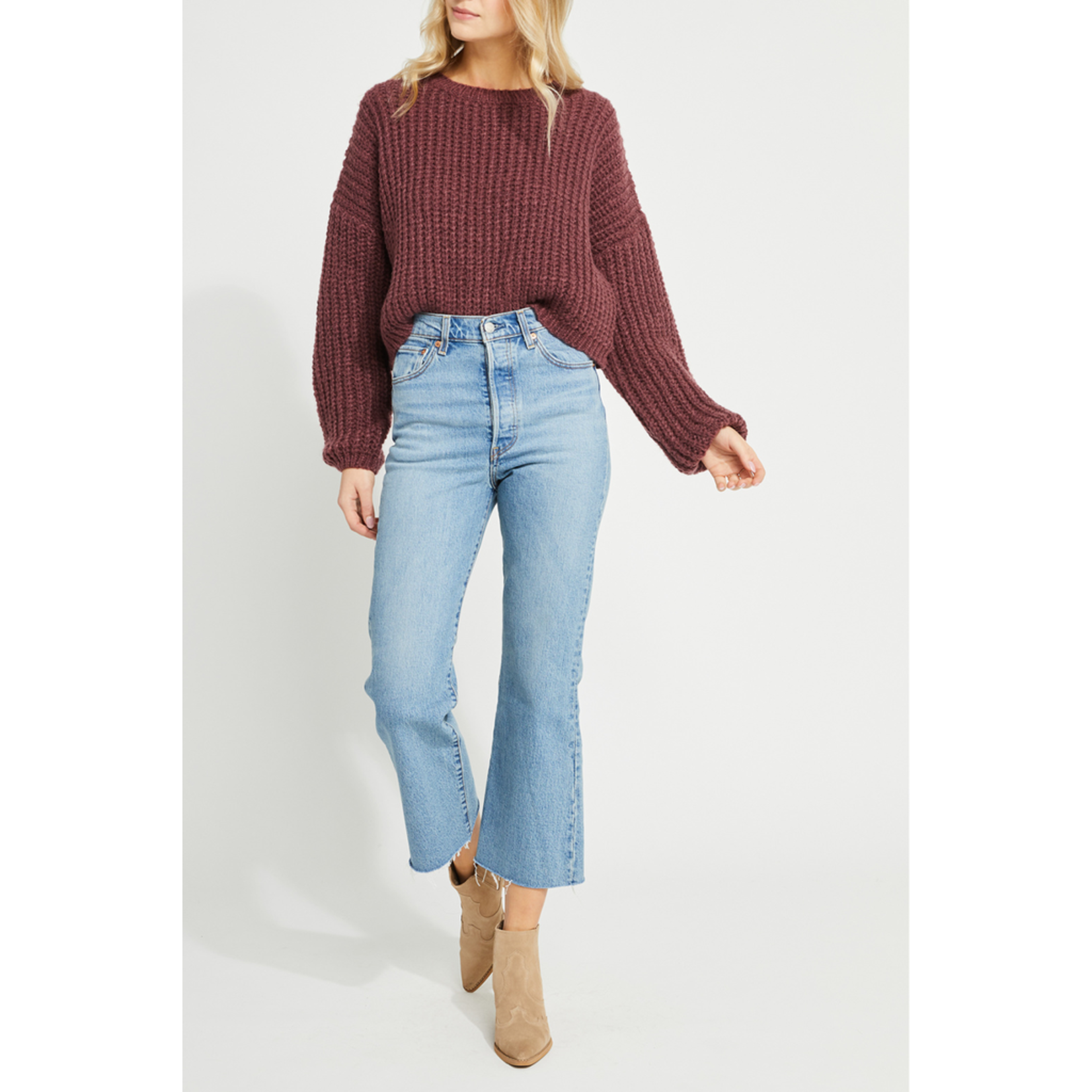 Gentle Fawn Soft cropped sweater