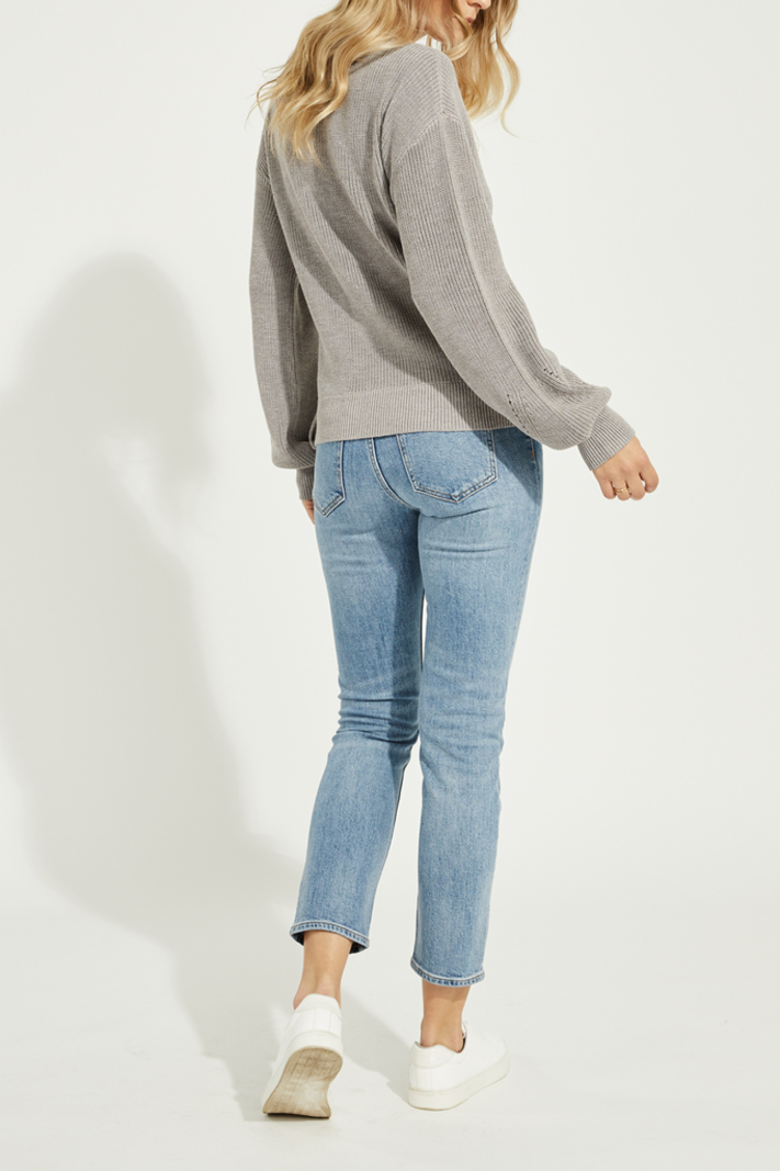 Gentle Fawn Wrap front sweater