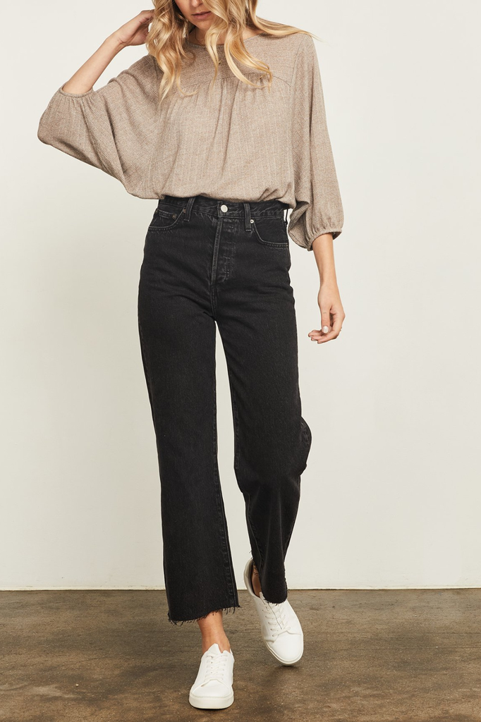 Gentle Fawn Ribbed knit top