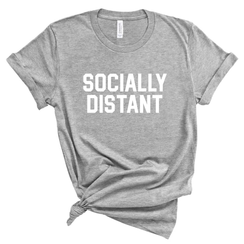 Type A Tees Socially Distant Tee