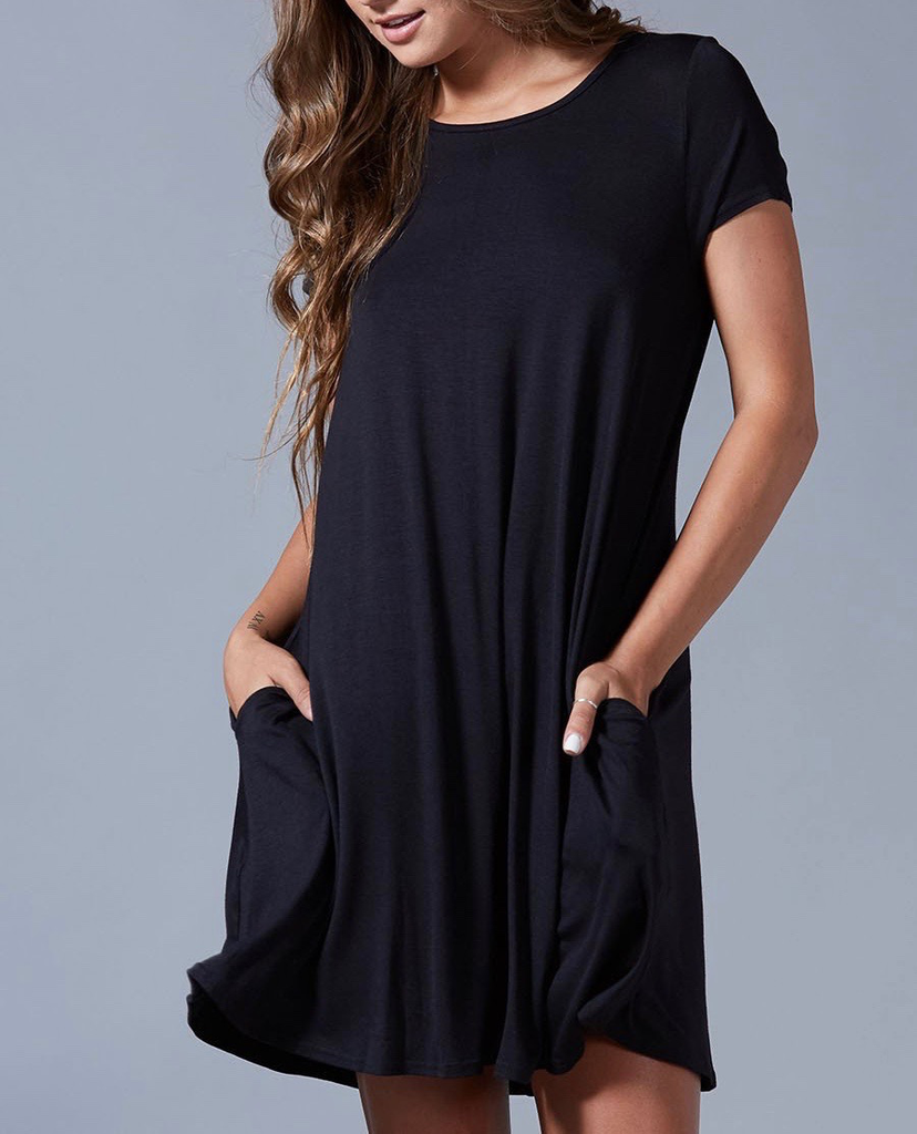 Peach Love CA Peach Love CA Solid Knit Tunic Dress, sale item, Was $48