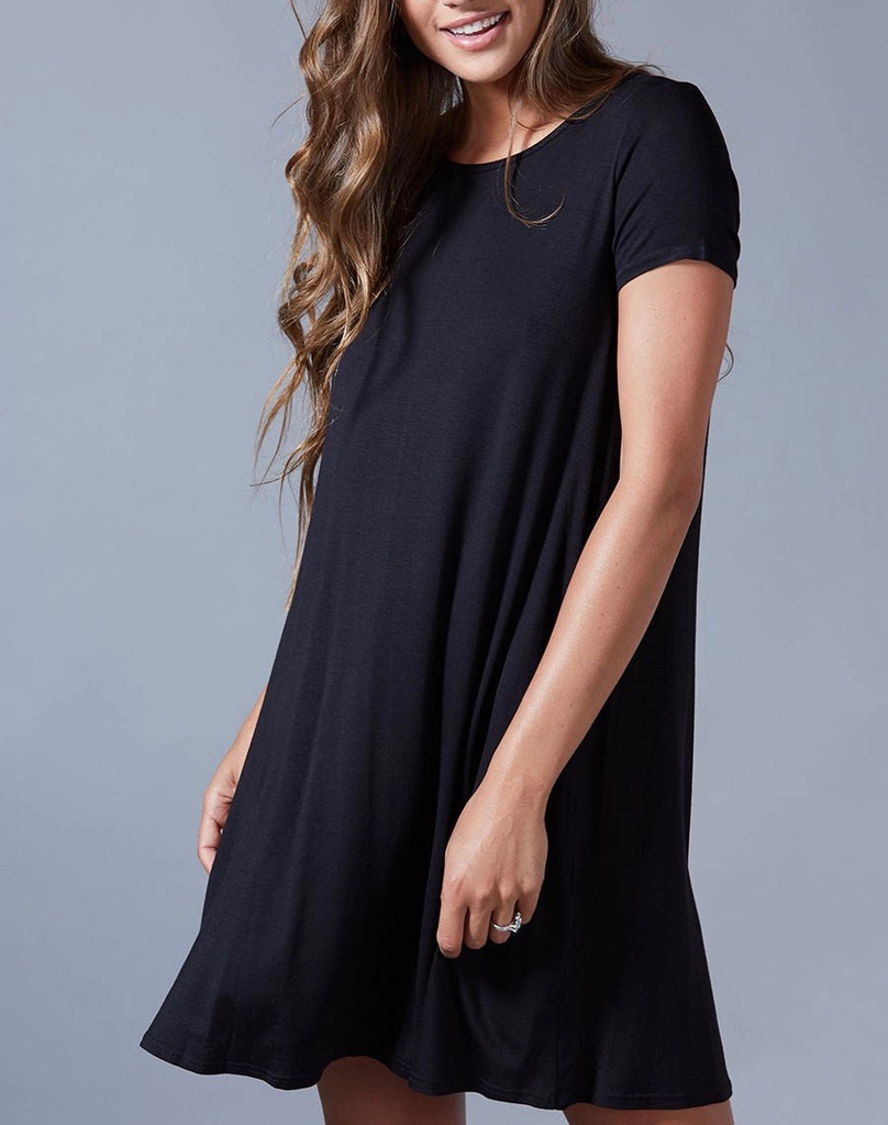 Peach Love CA Peach Love CA Solid Knit Tunic Dress, sale item, Was $48