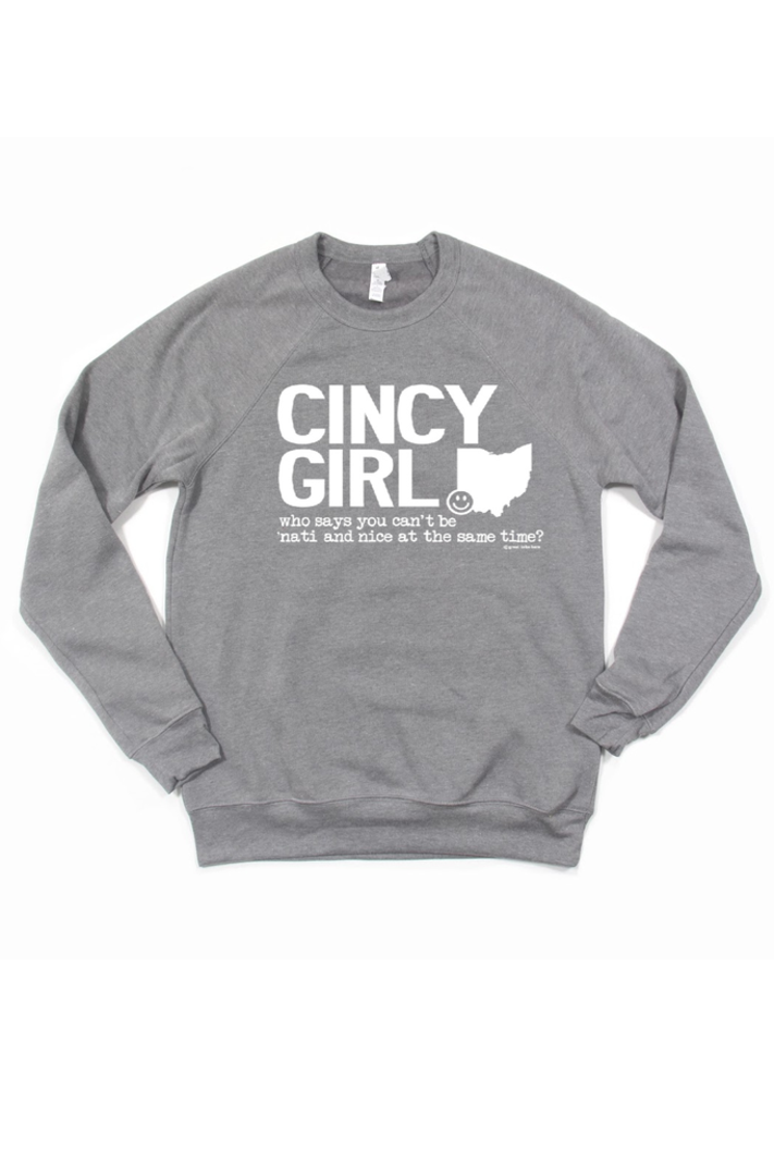 Trend Boutique Crewneck Cincy Girl Sweatshirt