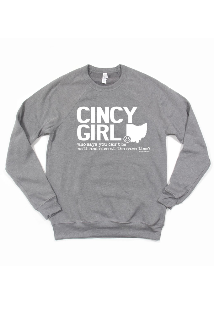 Trend Boutique Crewneck Cincy Girl Sweatshirt