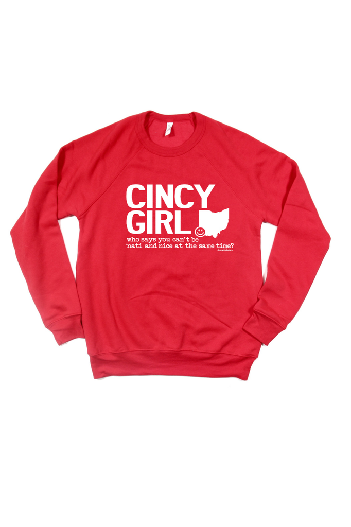 Trend Boutique Crewneck Cincy Girl Sweatshirt