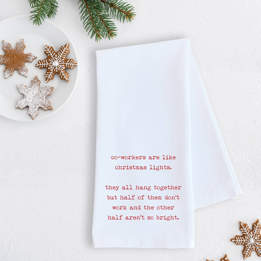 Devenie Designs Co-workers Tea Towel