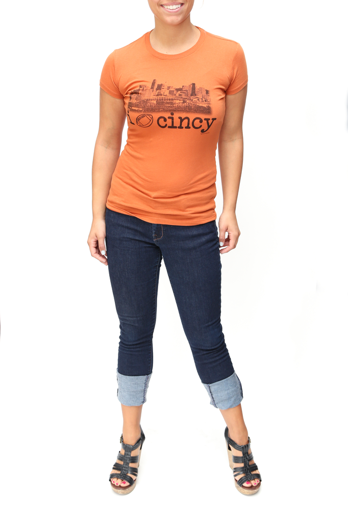 Great to Be Here Tees G2BH I Football Cincy Tee