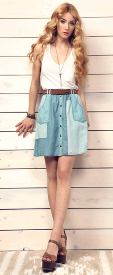 Gentle Fawn Gentle Fawn Frontier Skirt, sale item, Was $80