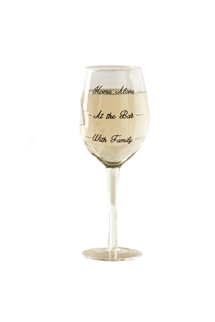 Two's Stemmed Wine Glass