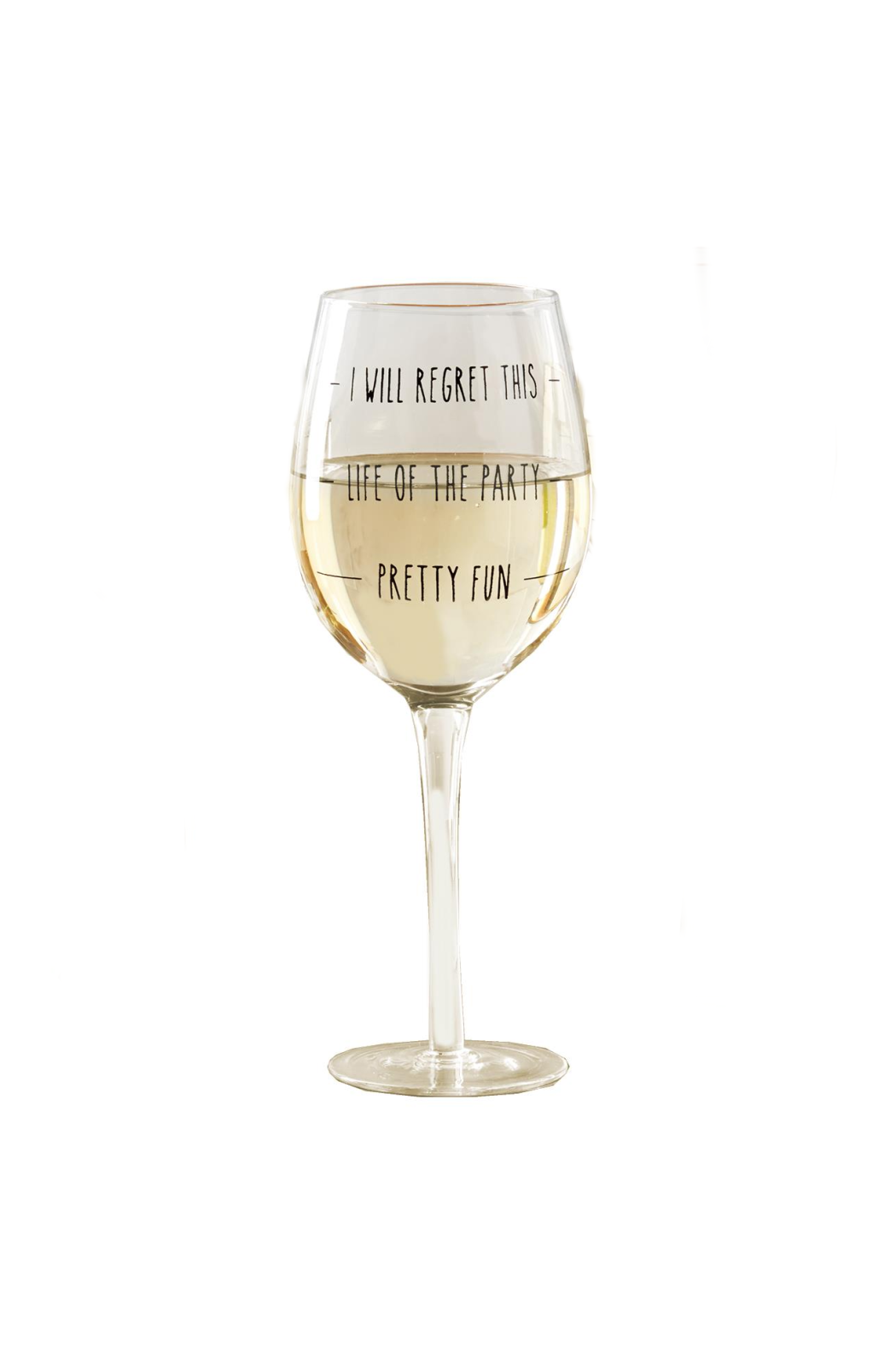 Two's Stemmed Wine Glass