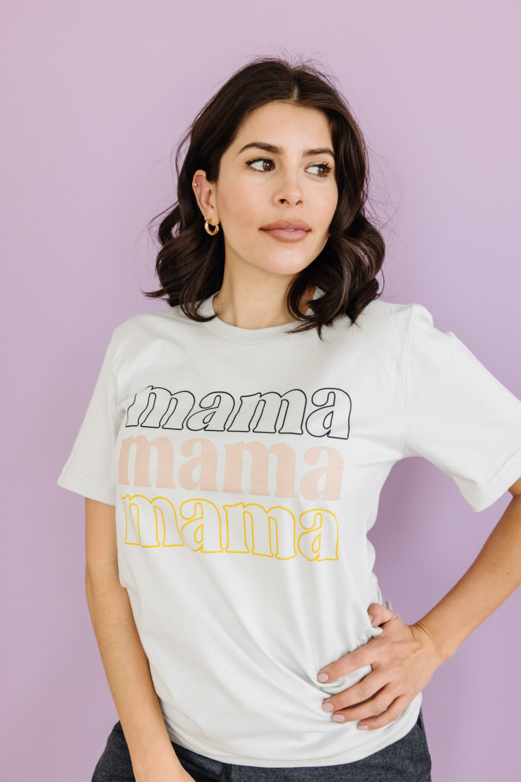 Type A Tees Mama Crew Neck Tee